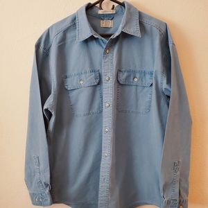 L.L. Bean Classic Blue Long-sleeved Button Down